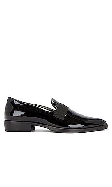 ALLSAINTS Watts Patent Leather Loafer in Black | REVOLVE