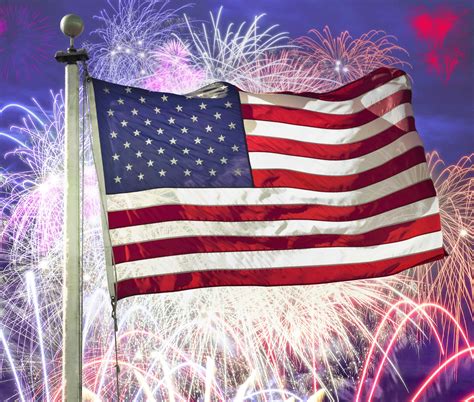 American Flag On The Fourth Of July Free Stock Photo - Public Domain ...