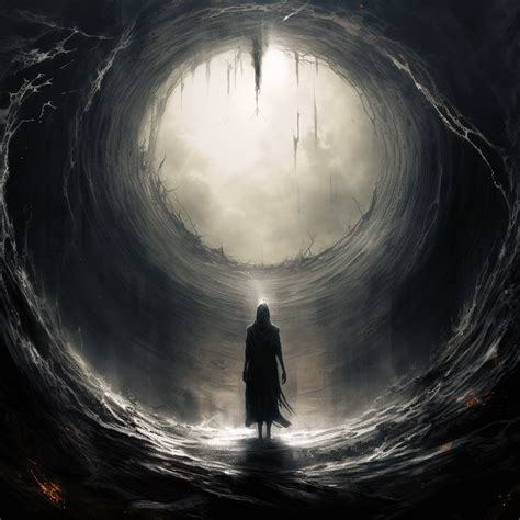 Void's Gaze: Embracing the Abyss | Schattenwelt, Schatten, Welt