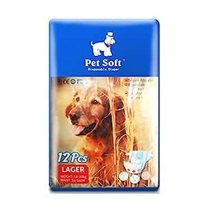Buy SENYEPETS Disposable Female Dog Diapers, Physiological Pants ...