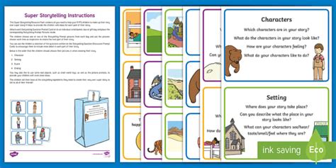 EYFS Super Storytelling Resource Pack (teacher made)