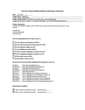 Fillable Online Vendor Name Vacon Plc Fax Email Print - pdfFiller