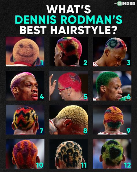Dennis Rodman Hair Create Your Own Dennis Rodman Hairstyle With This