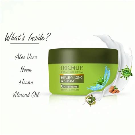 Trichup Healthy Long & Strong Shampoo & Cream - Enriched with Neem ...