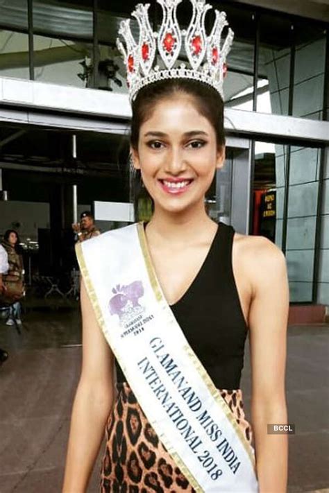 Tanishqa Bhosle to represent India at Miss International 2018