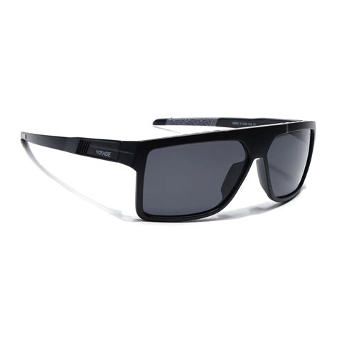 Wayfarer Polarized Sunglasses | Black Lens | Black Frame - PMG6802 – GoEye