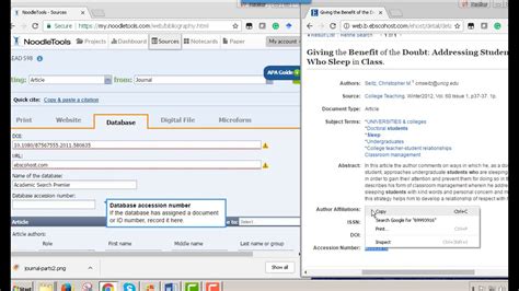 Image result for Noodletool Tutorial