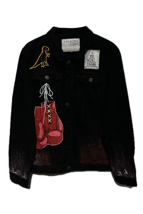 ROCKY BALBOA X BASQUIAT - 'LIFE DOESN'T FRIGHTEN ME' VALKYRE JACKET ...