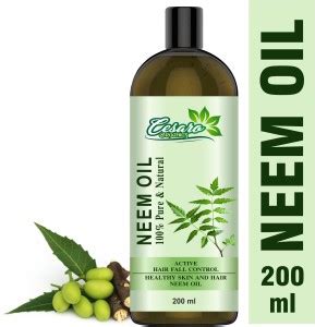 Cesaro Organics 100% Pure & Natural Neem Oil (Cold Pressed) For Skin ...