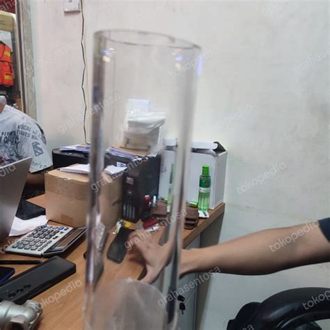 Jual Pipa Akrilik bening 1"inch x 100cm /pipa acrylic clear - Jakarta ...