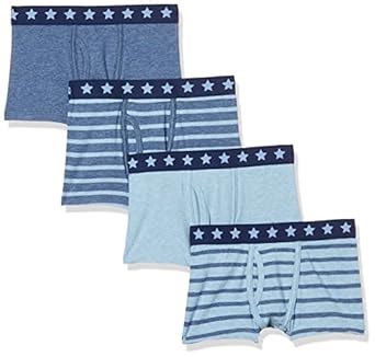 Buy Marks & Spencer Boys' Plain Set (Pack of 4) (t715512DBLUE Marl_13 ...