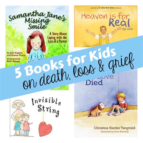 Childrens Books About Death And Loss - Books On Bereavement For ...