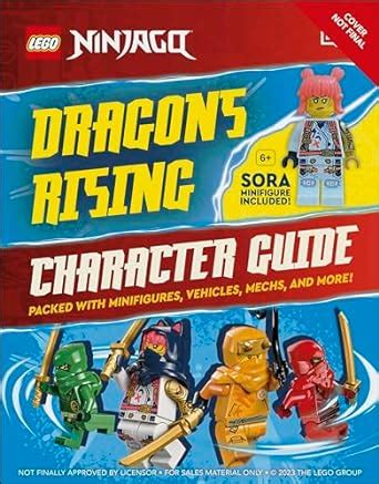 Buy LEGO Ninjago Dragons Rising Character Guide: With LEGO Sora ...