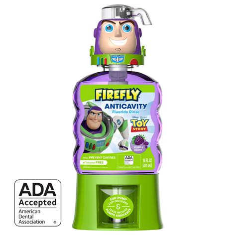 Buy Firefly Toy Story Buzz Lightyear Anticavity Fluoride Rinse 16 OZ ...