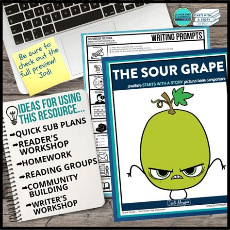 The Sour Grape Activities and Lesson Plans for 2026 - Teaching with ...