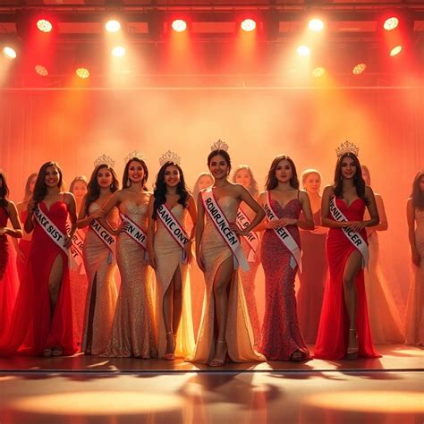 The World Beauty Contest International Final, Bucharest, Romania, 31 ...