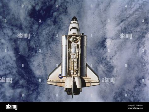 The Space Shuttle Endeavor, as viewed from the International Space ...