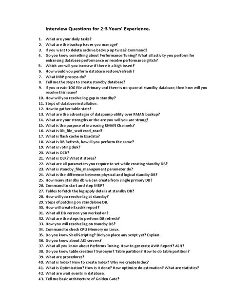 Oracle DBA Interview Questions Scenario-Based 的图像结果