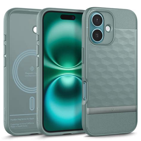 CASEOLOGY by Spigen Parallax Mag for iPhone 16 Plus Case [Ergonomic 3D ...