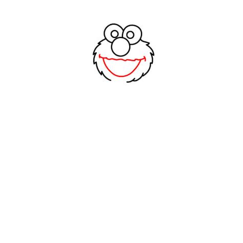 Elmo Drawing Tutorial 的图像结果