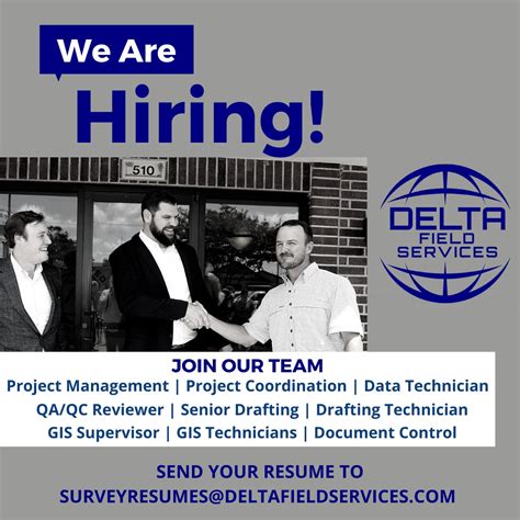 #careers #hiring #survey | Delta Field Services, LLC