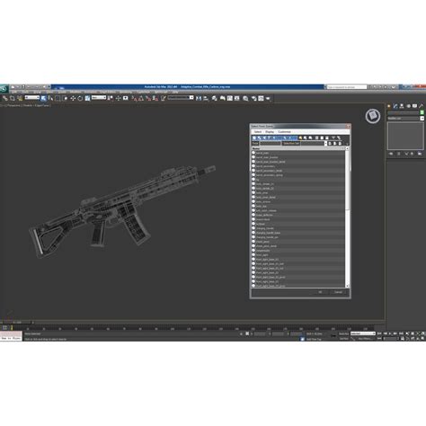 Adaptive Combat Rifle Carbine 3D model | 3D Molier International