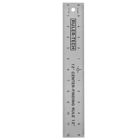 Stainless Steel Center Finding Ruler. Ideal for Woodworking, Metal Work ...