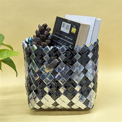 Large Basketry Deco Storage Multicolored design – reCharkha - The ...