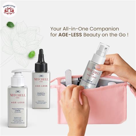 Best Age Less Skin Care Kit For Travel – Mitchell USA
