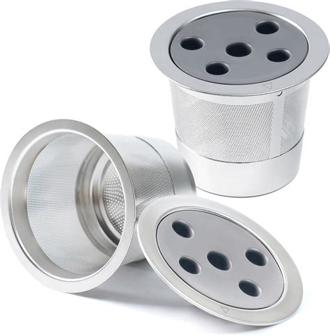 Amazon.com: SHANGSKY Reusable Coffee Pods for Keurig, Stainless Steels ...