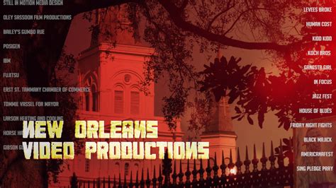 Demo Reel - New Orleans Video Productions