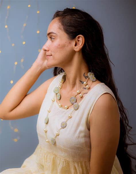 Nakshatra Necklace ~ Gold – Samoolam Crafts