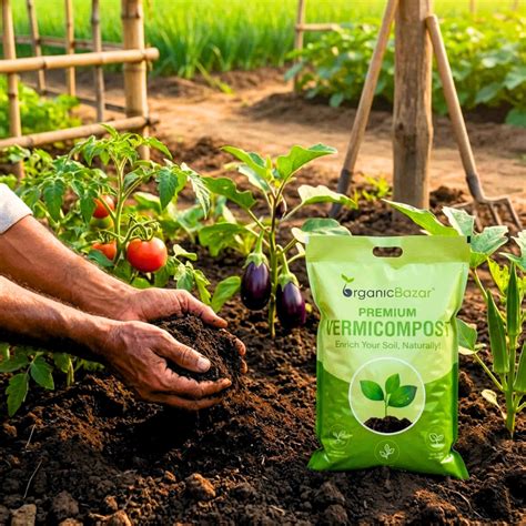Vermicompost Fertilizer for All Plants (10kg) – Organicbazar