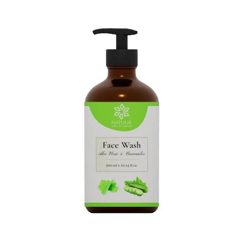Face Wash - Aloe Vera Cucumber - Refreshing and Hydrating - for normal ...