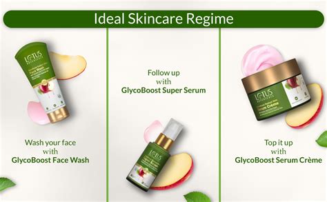 Lotus Botanicals GlycoBoost Radiant Skin Super Serum with Red Apple ...