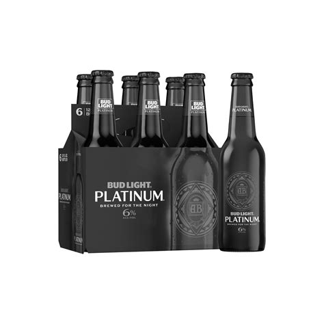 Bud Light Platinum Lager, 12 fl oz, 6 count - The Fresh Grocer