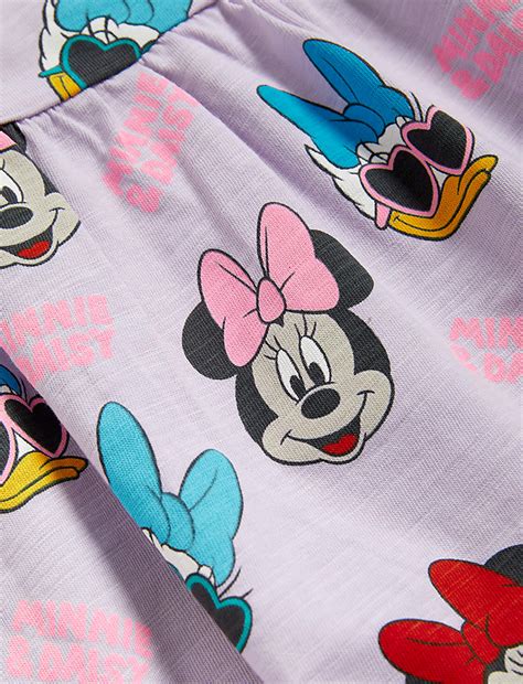 Buy Pure Cotton Minnie Mouse™ Dress (2-8 Yrs) at Marks & Spencer