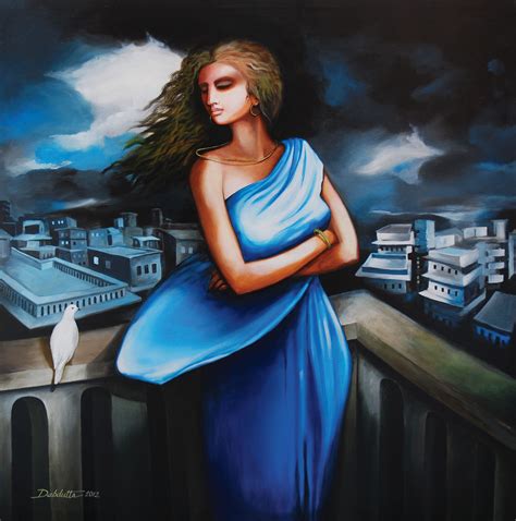 Buy Painting Untitled Artwork No 6447 by Indian Artist Debdutta Nundy