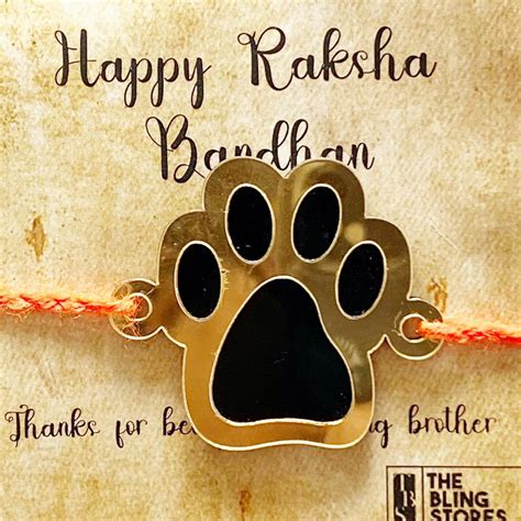 Buy PAWSUM PAWTECTOR Dog Rakhi - Large Size, Light, Skin Friendly Dog ...