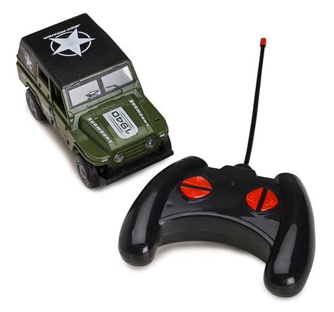 Rowan Remote Control Jeep Green for kids 5Y+