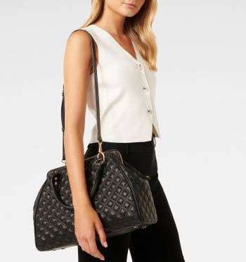 Signature Grace Quilted Tote Bag