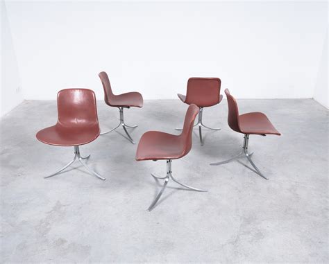 Poul Kjearholm PK9 for E. Kold Christensen, 1960 - 5 Dining chairs ...