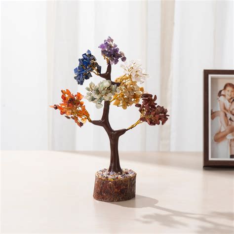 Healing Crystal Trees & Bonsai Showpieces | Darbar Craft