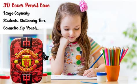 Buy Sanghariyat® Branded 3D Cover Pencil Case with Compartments, Pencil ...