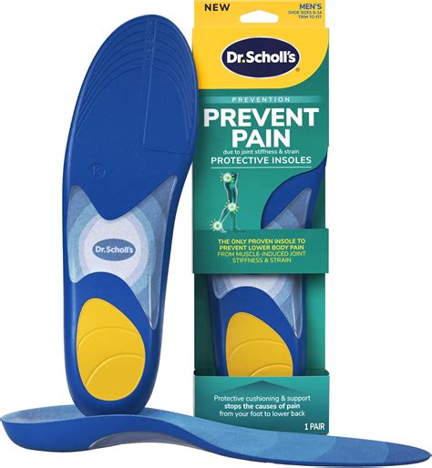 Amazon.com: Dr. Scholl's Prevent Pain Protective Insoles, Protect Against Foot, Knee, Lower Back ...