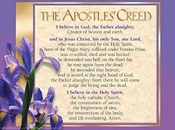 Buy Apostles Creed, Chart Book Online at Low Prices in India | Apostles ...