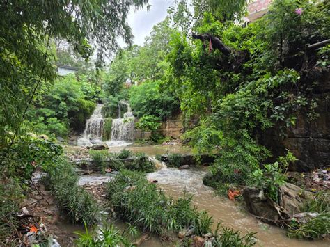 Himmatnagar Zaruneshwar Mahadev Temple Stream Revived Monsoon Rain