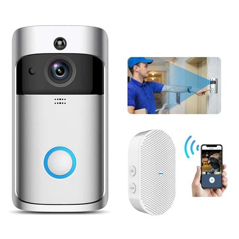 Buy Video Doorbell Camera with Chime, Wireless Video Doorbell WiFi ...