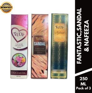 DSP Fresh Spray Tedy Fantastic, Sandal & Nafeeza Car & Air Freshener ...