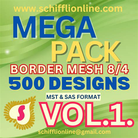 SchiiffliOnline - Ready To Run Schiffli Embroidery Designs – SchiffliOnline